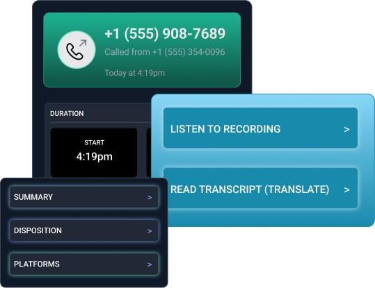 Built for oversight portal screenshot
